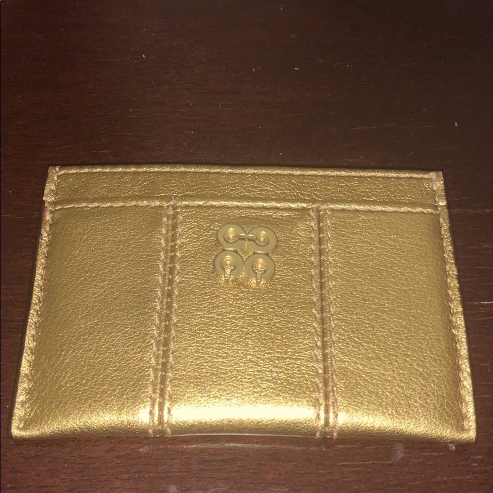 Gold card case